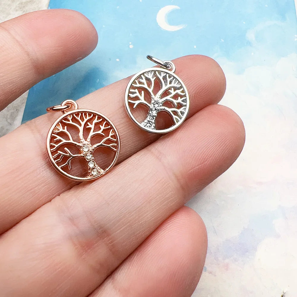 Tree of life silver litet hänge 925 Sterling Silver